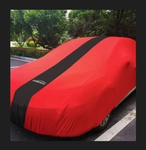 S-Sports Racing Indoor Car Cover Red MEDIUM - Picture 1 of 3