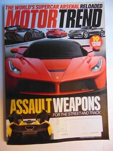 Motor Trend Magazine May 2013 Supercar Arsenal - Picture 1 of 1