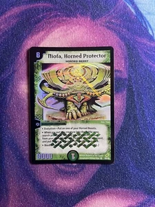 Duel Masters DM04 S5/S5 Super Rare Niofa, Horned Protector - Picture 1 of 2