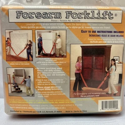 Correas móviles de elevación para carretilla elevadora de antebrazo Foto 1 de 2