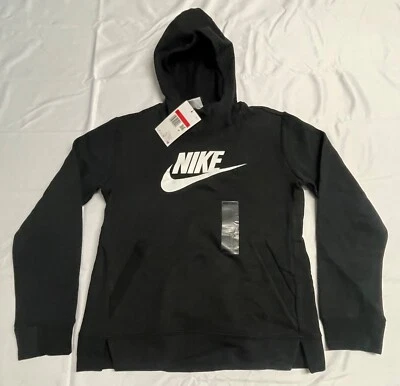 NIKE ROPA DEPORTIVA NIÑAS POLAR SUDADERA CON CAPUCHA GRANDE BV2717 010 Foto 1 de 4