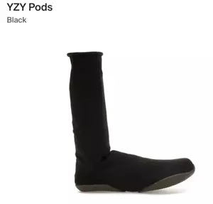 YZY Pods Größe 2 (Yeezy) (Kanye West) schwarz - Bild 1 von 6