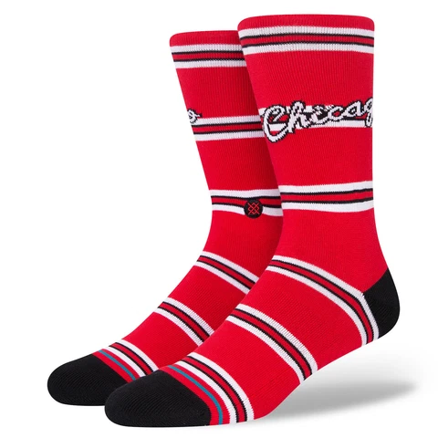 Chicago Bulls Stance NBA HWC Hardwood Classics Crew Socks Large Men 9-13 Jordan Cover