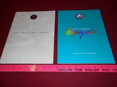 Folleto Chrysler Town & Country 1997 y catálogo Plymouth Voyager 88 páginas en total Foto 1 de 4