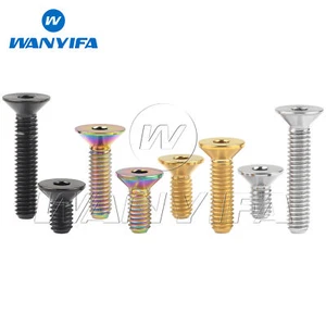 M3 M4 Titanium Bolts Countersunk Head Hex Allen Screws Grade 5 Bolts & Fasteners - Picture 1 of 10