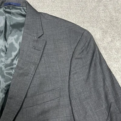 Blazer Chaqueta Deportiva Daniel Cremieux Collection Loro Piana Hombre 42L Gris Cuadros Foto 1 de 4