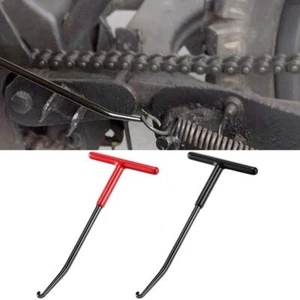 RED Exhaust Spring Hook Tool Puller T-Handle Style ATV Dirt Motorcycle Bike U8B0 - Picture 1 of 9