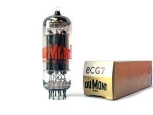 8CG7/8FQ7 DuMONT NOS Lampada tubolare TSF Valvola Valvola Valvula Valve - Foto 1 di 1