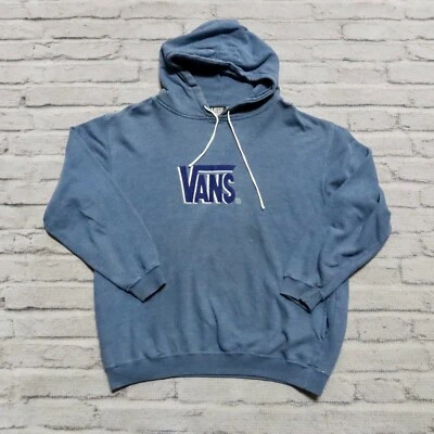 Sudadera con Capucha Vintage Años 90 Vans Logo Talla M L Skate Skateboard Foto 1 de 4