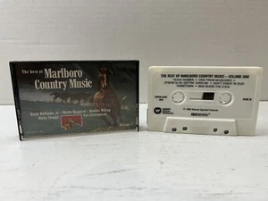 The Best of Marlboro Country Music Vol 1 Cassette 1985 Hank/Merle Haggard - Picture 1 of 8