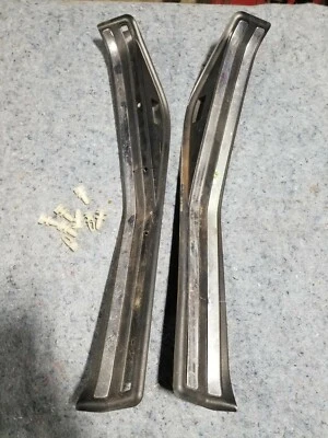 BMW 330XI 2001-2006 E46 puerta trasera derecha e izquierda umbral placa de desgaste moldura OEM #222CN Foto 1 de 4