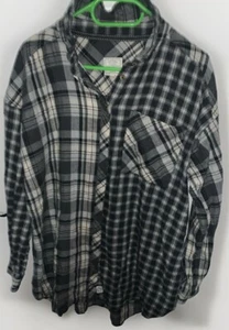 Camicia Fat Face Check donna taglia UK 14 100% cotone manica lunga grigia - Foto 1 di 11