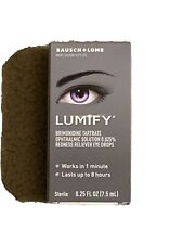 Lumify Bausch + Lomb LUMIFY Redness Reliever Eye Drops/0.25oz(7.5ml) Sterile/NIB