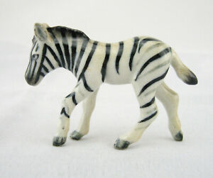 Zebra Miniature Porcelain Made and Hand Painted in good details 