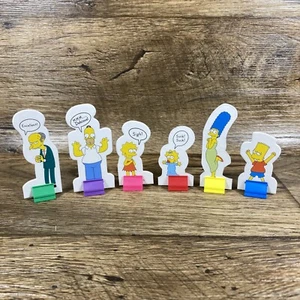 Simpsons LOSER TAKES ALL - 6 Character Pawns - GAME REPLACEMENT PIECE - 2001 - Picture 1 of 5