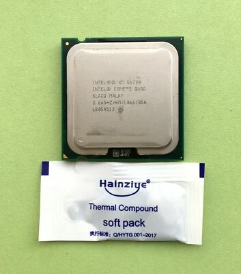 Intel Core 2 Quad Q6700 CPU 2.66GHz 8MB 1066MHz Socket 775 Processors - Image 1 of 3