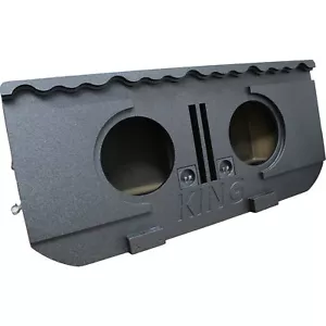 Dual 12" Port Sprühte Oberfläche King Box für Lawine/Klettern Midgate Gehäuse - Bild 1 von 9