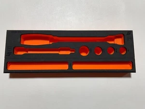 Snap On Tools *Foam Tray Only* Holds Bent Ratchet And Spark Plug Set FMGSS09BO - Bild 1 von 4
