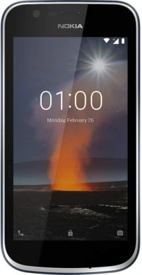 Nokia 1 Android UK Sim-Free Smartphone 1 GB RAM and 8 GB Storage (Single Sim) - Image 1 of 4