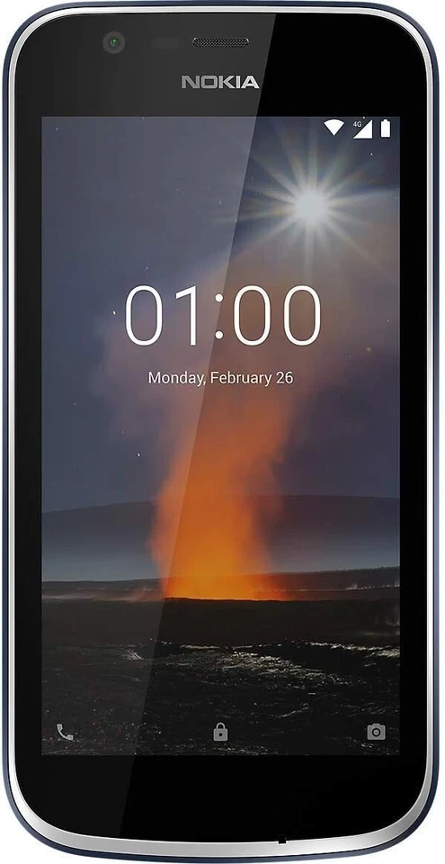 Nokia 1 Android UK Sim-Free Smartphone 1 GB RAM and 8 GB Storage (Single Sim) - Image 1 of 4