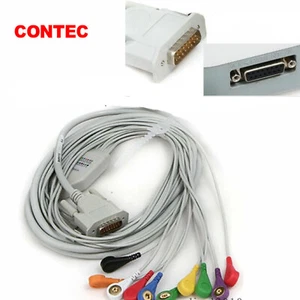 Cavo ECG per macchina CONTEC ECG, cavo ECG, elettrocardiografo ECG/ECG CONTEC - Foto 1 di 2