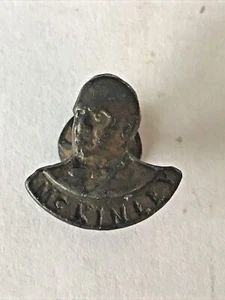 Spilla bottone bavero campagna Presidente McKinley - Foto 1 di 3