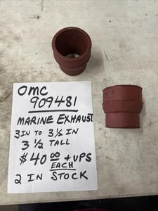 OMC Marine Exhaust Adaptor 3in To 3.5in 909481 - Bild 1 von 4