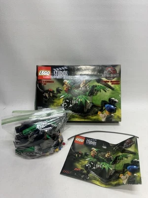 LEGO 1370 Studios Jurassic Park III: Raptor Rumble 100% completo com caixa e manual - Imagem 1 de 4
