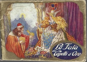 "La Fata dei Capelli d'Oro" Calendarietto da Barbiere 1926 - Picture 1 of 4
