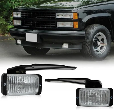 Fog Light 50W Assembly Compatible with1988-1999 Chevy/GMC C/K 10 C1500 Black  - Image 1 of 4