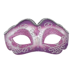 Henbrandt Party Masquerade Mask - Colour U36325 Purple - Picture 1 of 1