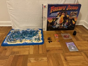 Vintage FIREBALL ISLAND Board Game Milton Bradley 1986 100% Complete - Picture 1 of 22