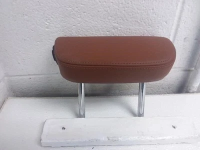 BMW X3M 2020 reposacabezas trasero central cuero negro acabado pieza OEM                Foto 1 de 4