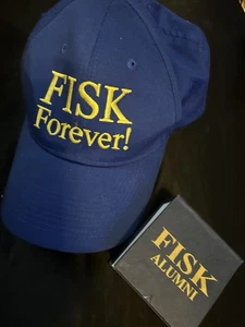 Vintage FISK UNIVERSITY Cap & Notizblock neu nie getragen oder benutzt - Bild 1 von 6