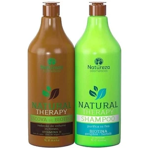 Natural Therapy Formaldehydfreies Biotin Behandlungsset 2x1L - Natureza Cosmetics - Bild 1 von 6