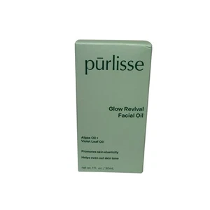 Purlisse Glow Revival Facial Oil Anti-Aging Moisturizer 1oz/30mL Full Size - Picture 1 of 3