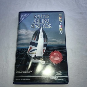 Dolphin Sailing Simulator - IBM 5.25” - Big Box PC - Dolphin Marine Systems! - Imagen 1 de 5