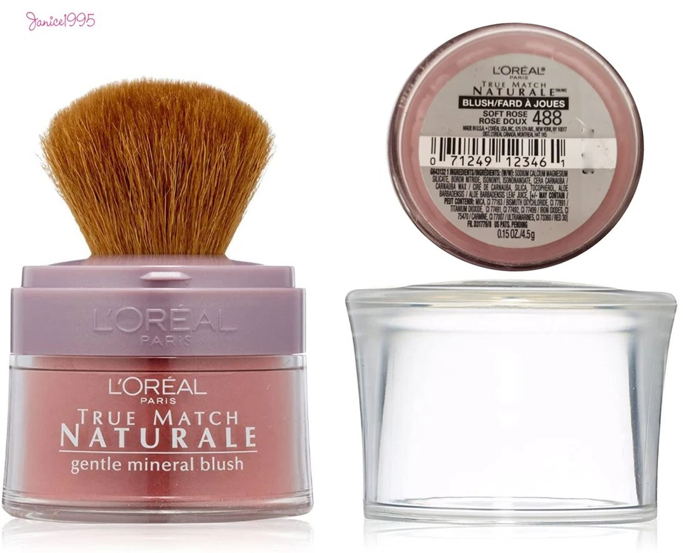 L'OREAL True Match Naturale Gentle Mineral Blush # 488 SOFT ROSE - Image 1 of 2