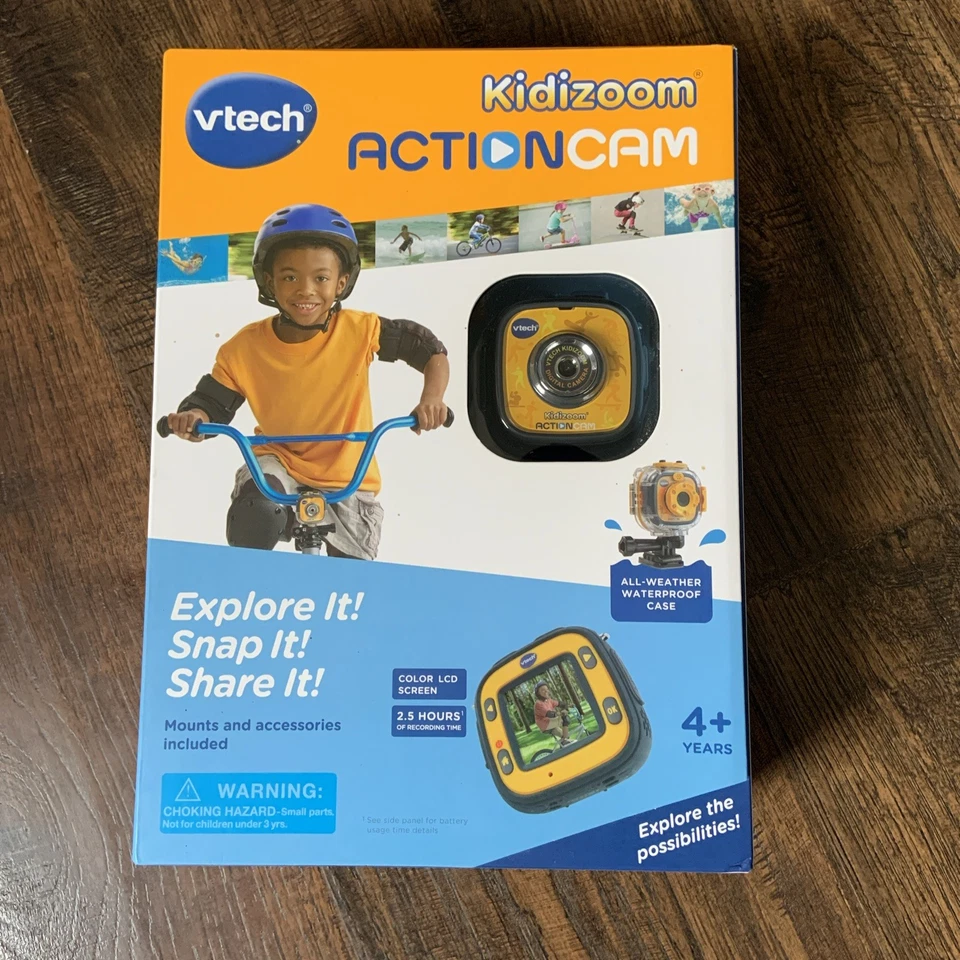 New Vtech Kidizoom Action Cam Waterproof Camera for Kids  - Image 1 of 4