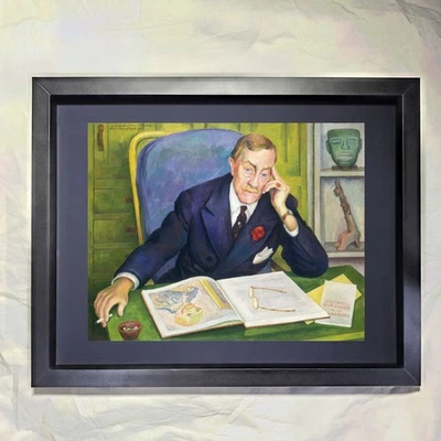 Arte Diego Rivera "Chester Dale" enmarcado personalizado Foto 1 de 3