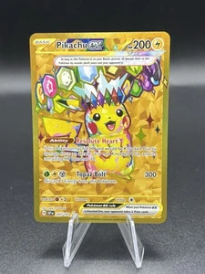 Pikachu ex - 247/191 Surging Sparks Gold Pokemon - NM XI1 - Picture 1 of 2