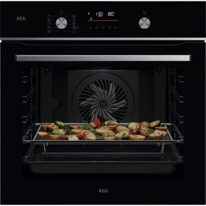 Pyrolytischer Backofen AEG OS6PB51AM mit AirFry 71 L Edelstahl Infinity - Bild 1 von 1