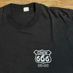 Vintage 90s White Zombie Shirt Size XL Crew Band Tour 666 Satan Metal Goth Punk - Picture 1 of 5