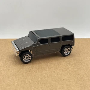 Matchbox Hummer H2 SUV Diecast Maßstab 1:64 grau Auto Modell Spielzeug #E - Bild 1 von 3