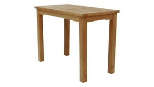 Teak Tisch Beine 6cm 100 x 55cm Kernholz 3065 Gartenmöbel hochwertig stabil - Bild 1 von 5