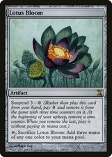 Lotus Bloom Time Spiral NM Artifact Rare MAGIC THE GATHERING MTG CARD ABUGames