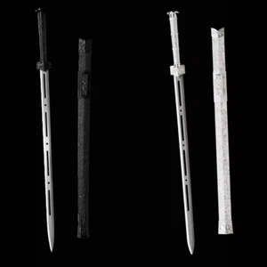 Espada china de Kung Fu hoja hueca de acero al carbono afilada hecha a mano - Imagen 1 de 16