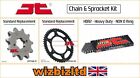 Aprilia RS 50 2006-2009 [Motorcycle JT Black HDR2 Chain and Sprocket Kit]