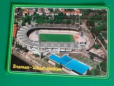 card FOOTBALL STADIUM in BREMEN (GERMANY) WESERSTADION