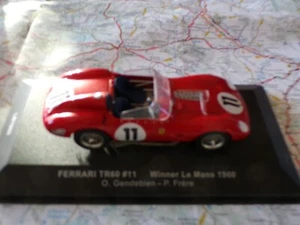 FERRARI TR 60 n°11 le Mans 1960 Gendebien - Frère IXO 1/43 en boite - Imagen 1 de 2